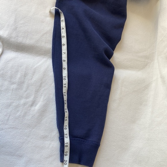 VTG Polo Ralph Lauren Hoodie Navy Sweatshirt Fleece Full Zip Thermal Hood Sz XXL - Picture 7 of 11